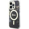 Guess GUHMP14LHTMRSK iPhone 14 Pro 6.1czarny/black hardcase Golden Marble MagSafe